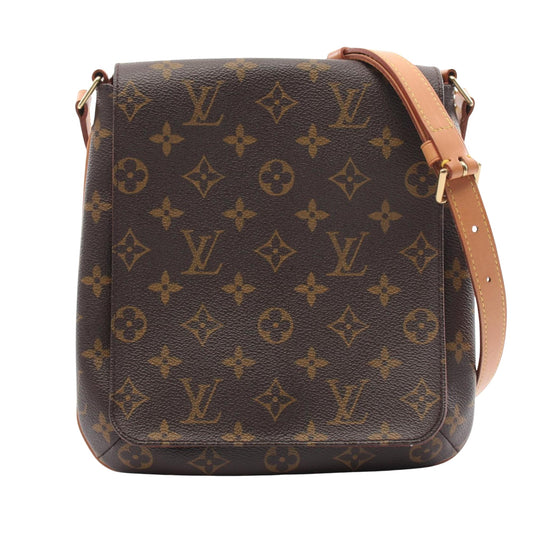 Louis Vuitton Musette Salsa Brown Canvas Shoulder Bag