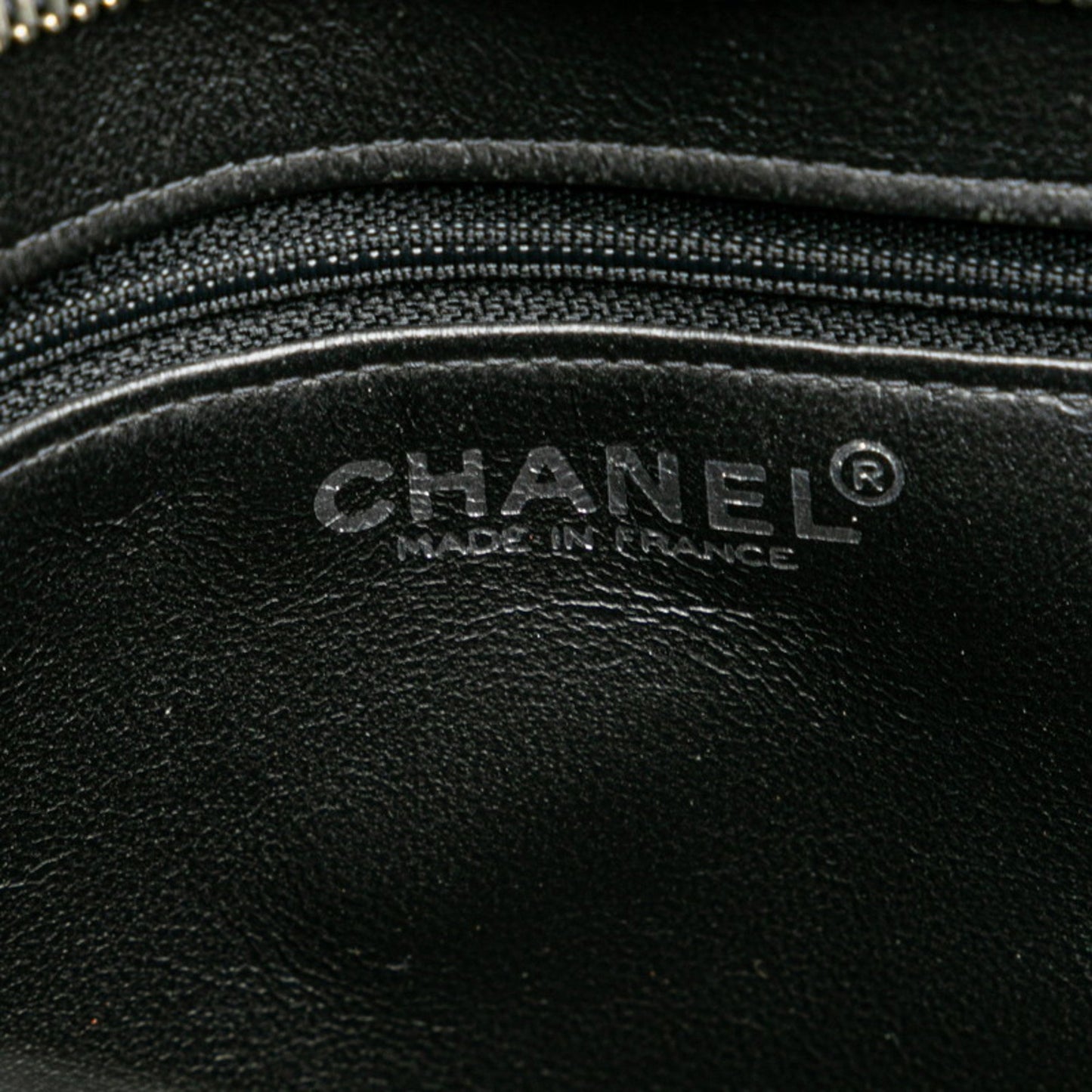 Chanel Medaillon Black Leather Tote Bag