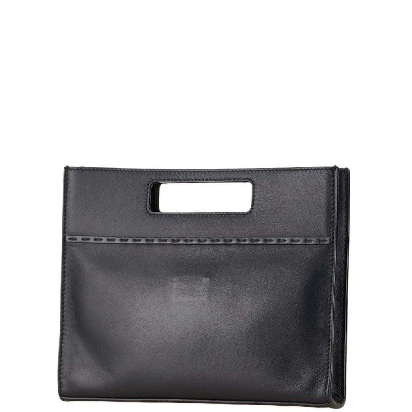 Fendi Shopper bag Black Leather Shoulder Bag