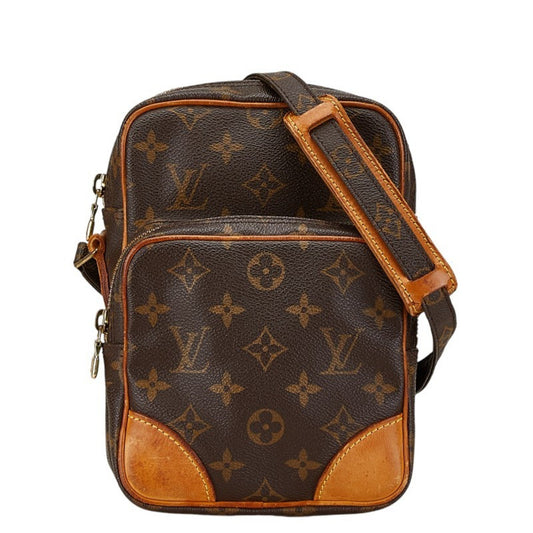 Louis Vuitton Amazon Brown Canvas Shoulder Bag