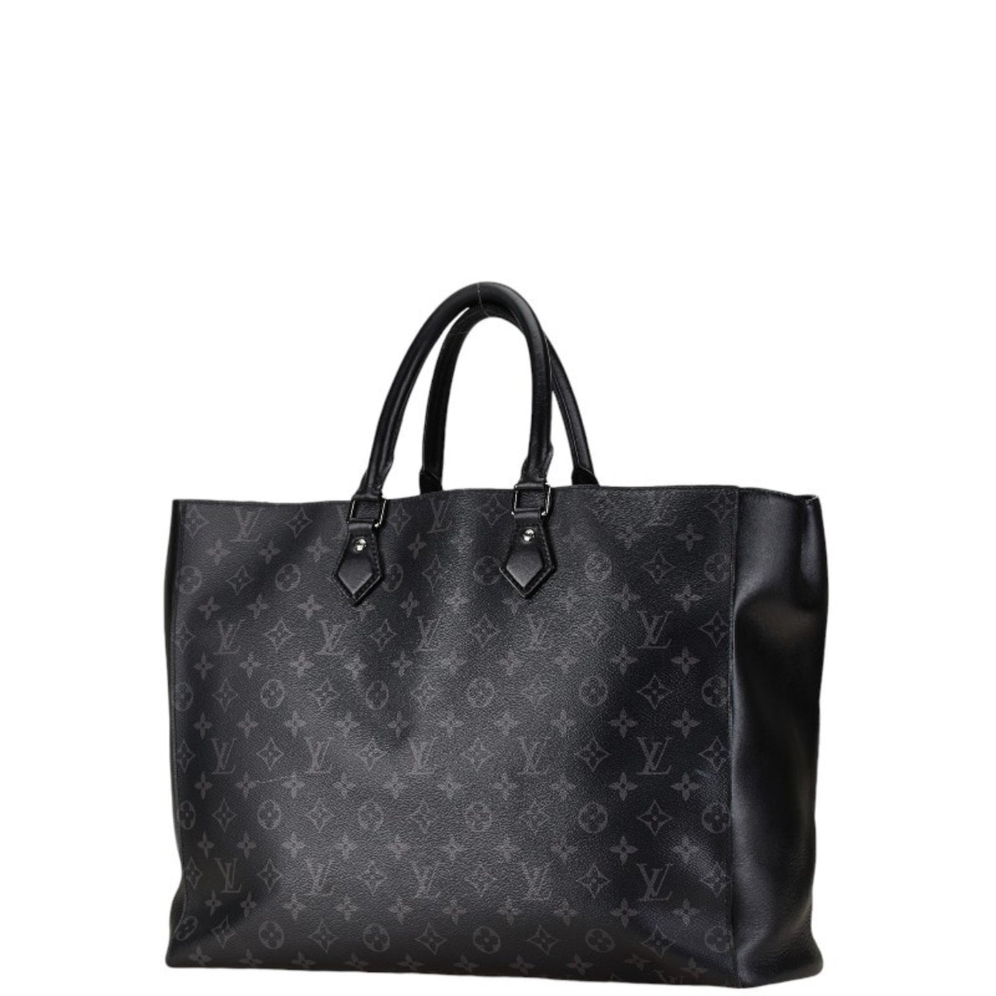 Louis Vuitton Eclipse Black Leather Tote Bag