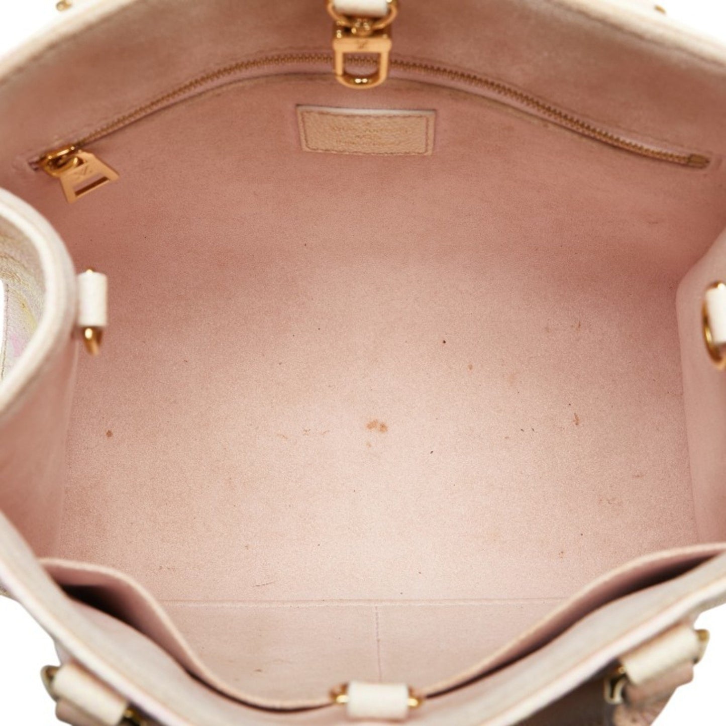 Louis Vuitton Onthego Pink Leather Hand Bag