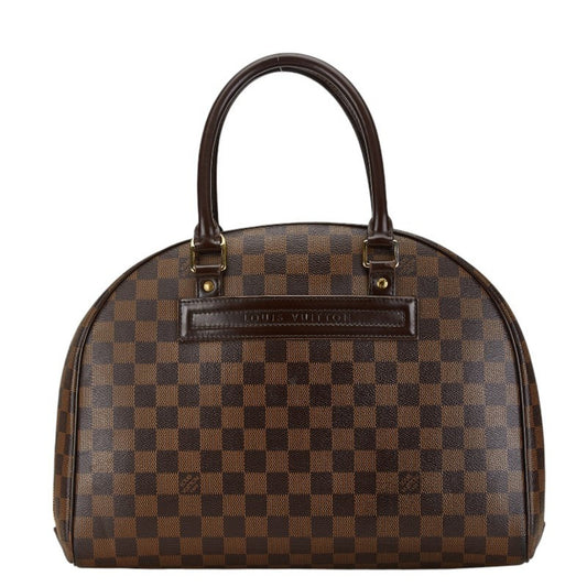 Louis Vuitton Nolita Brown Canvas Hand Bag