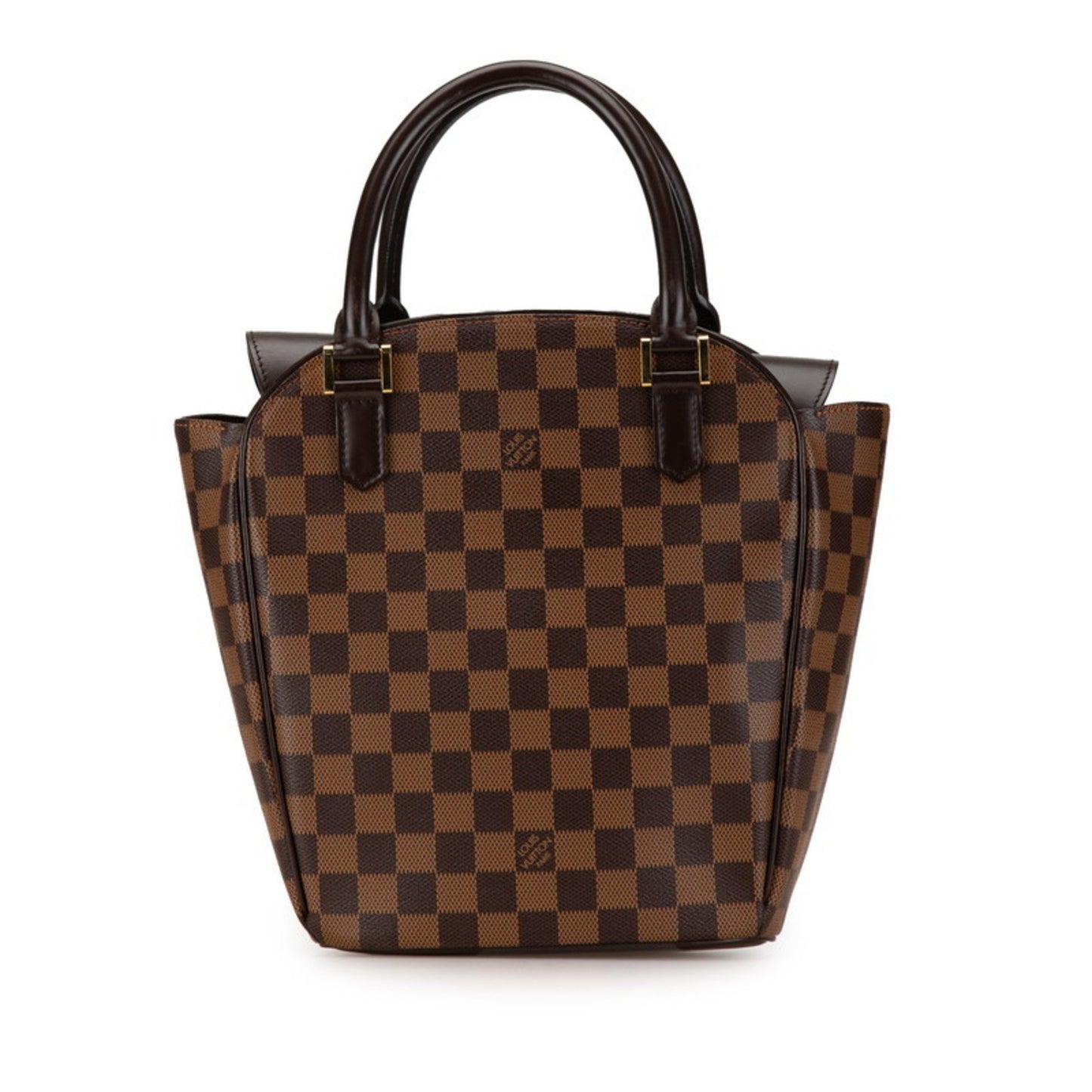 Louis Vuitton Saria Brown Canvas Hand Bag