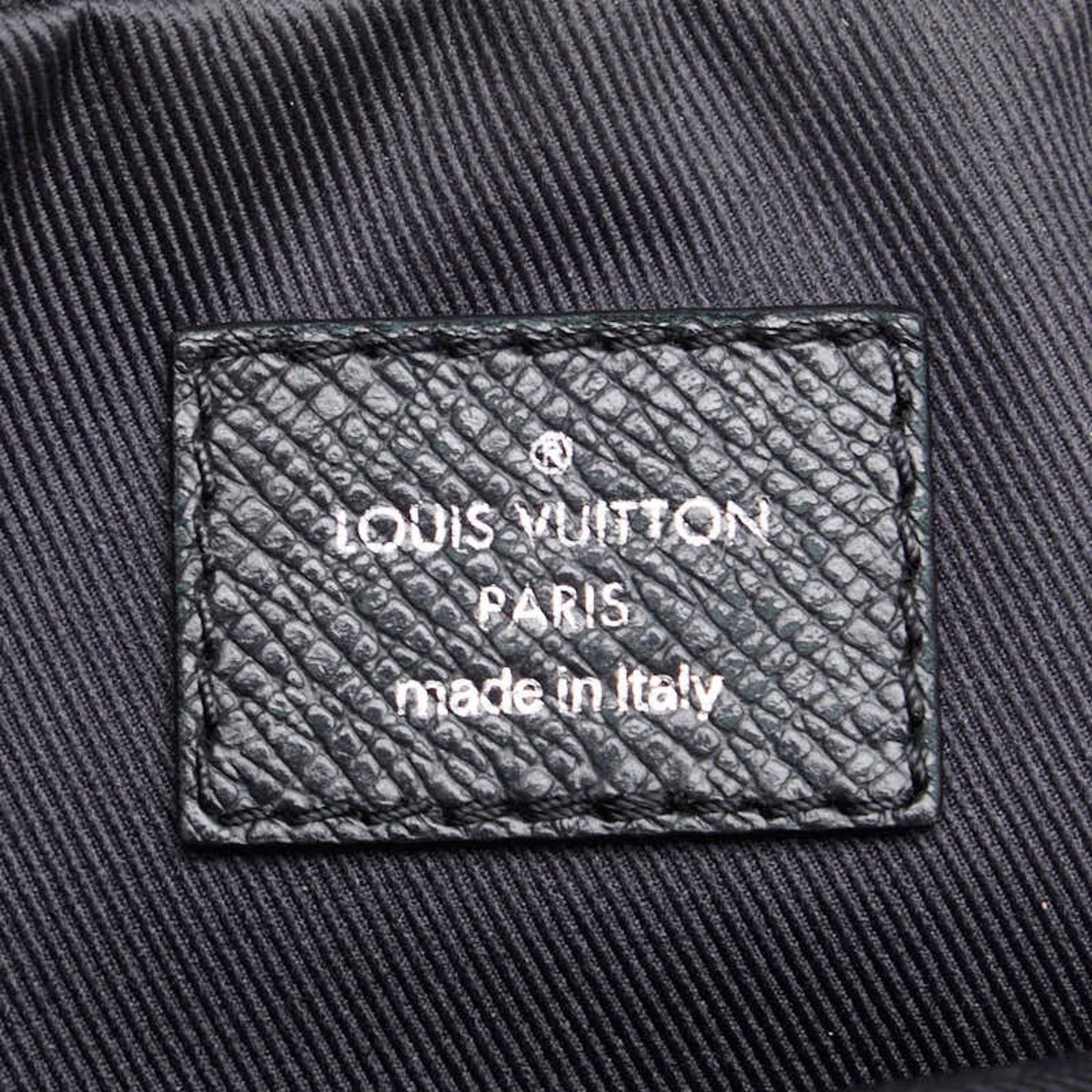 Louis Vuitton Outdoor Black Leather Shoulder Bag