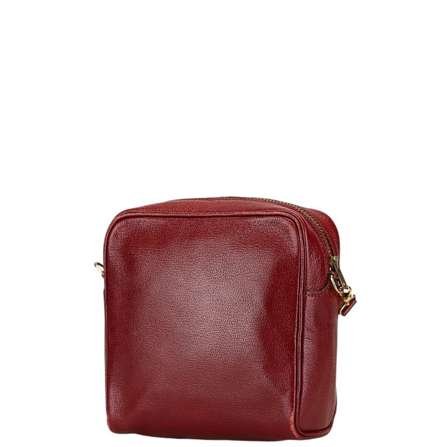 Hermès Horse Motif Red Leather Shoulder Bag