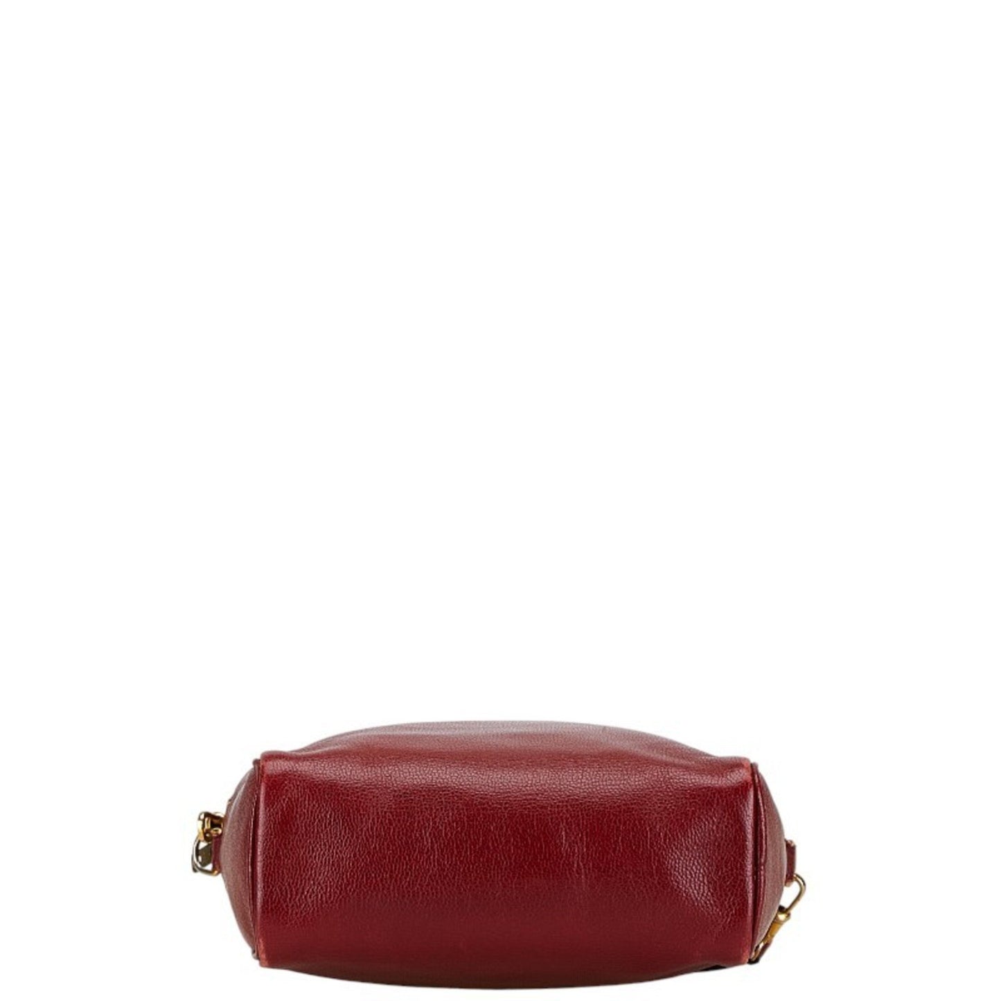 Hermès Horse Motif Red Leather Shoulder Bag