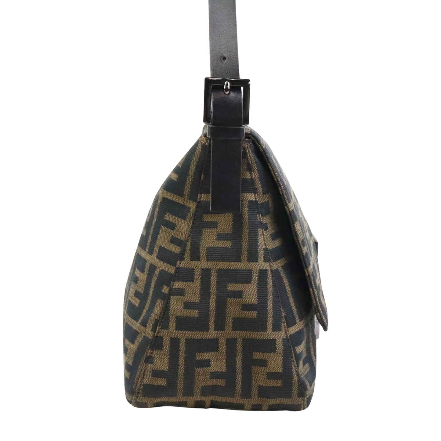 Fendi Brown Canvas Shopper Bag