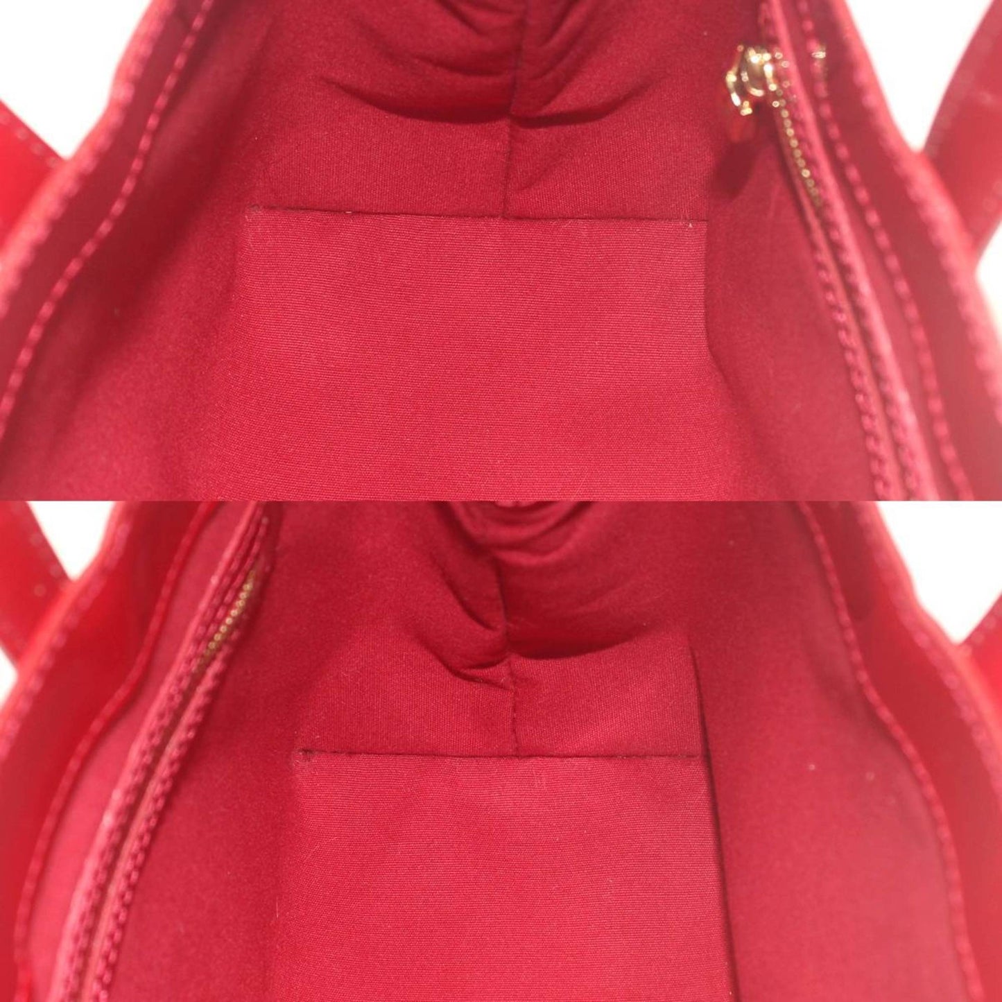 Louis Vuitton Wilshire Red Patent Leather Hand Bag