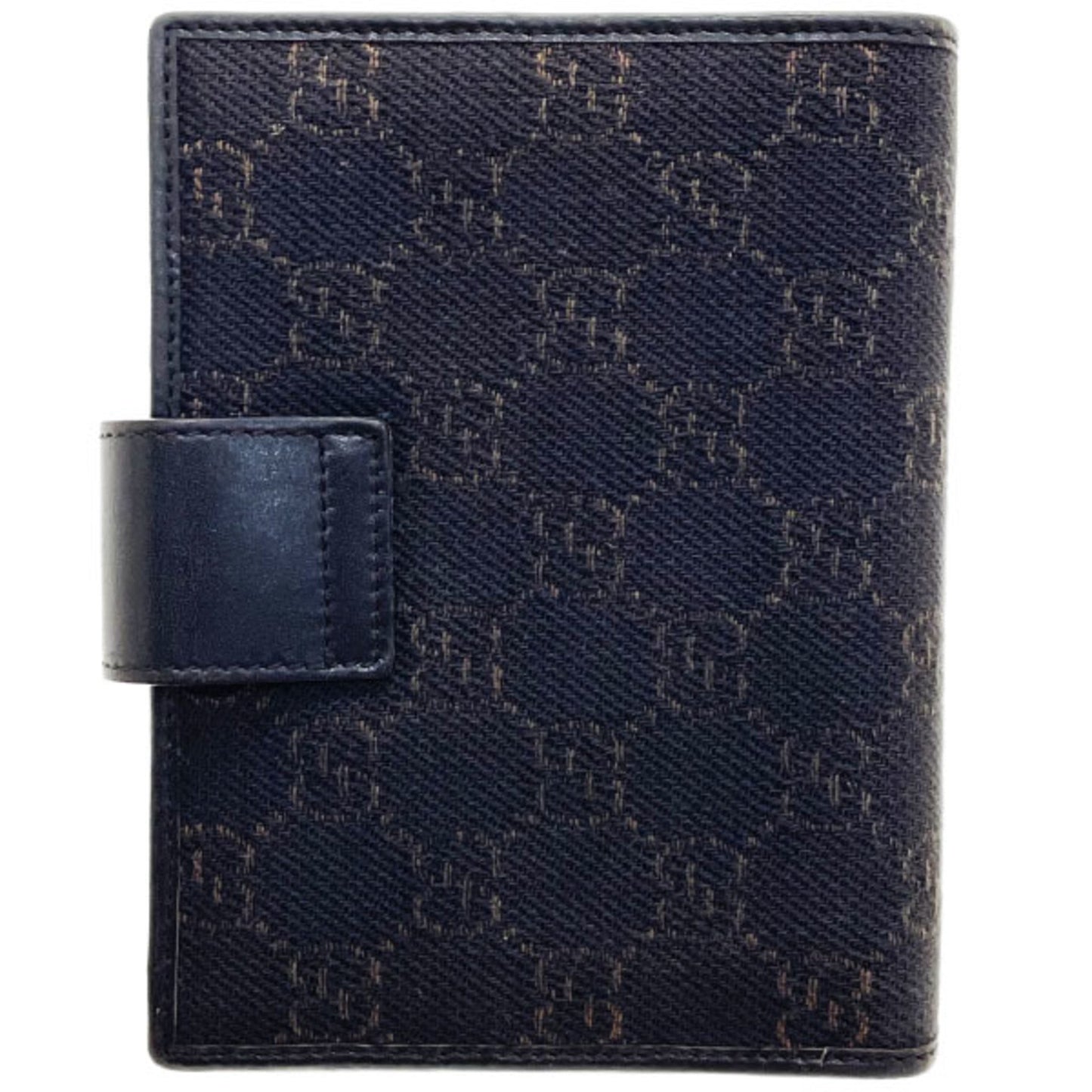 Gucci Navy Canvas Wallet Accessories