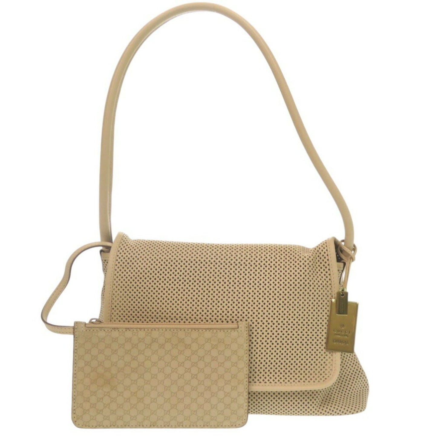 Gucci Beige Leather Hand Bag