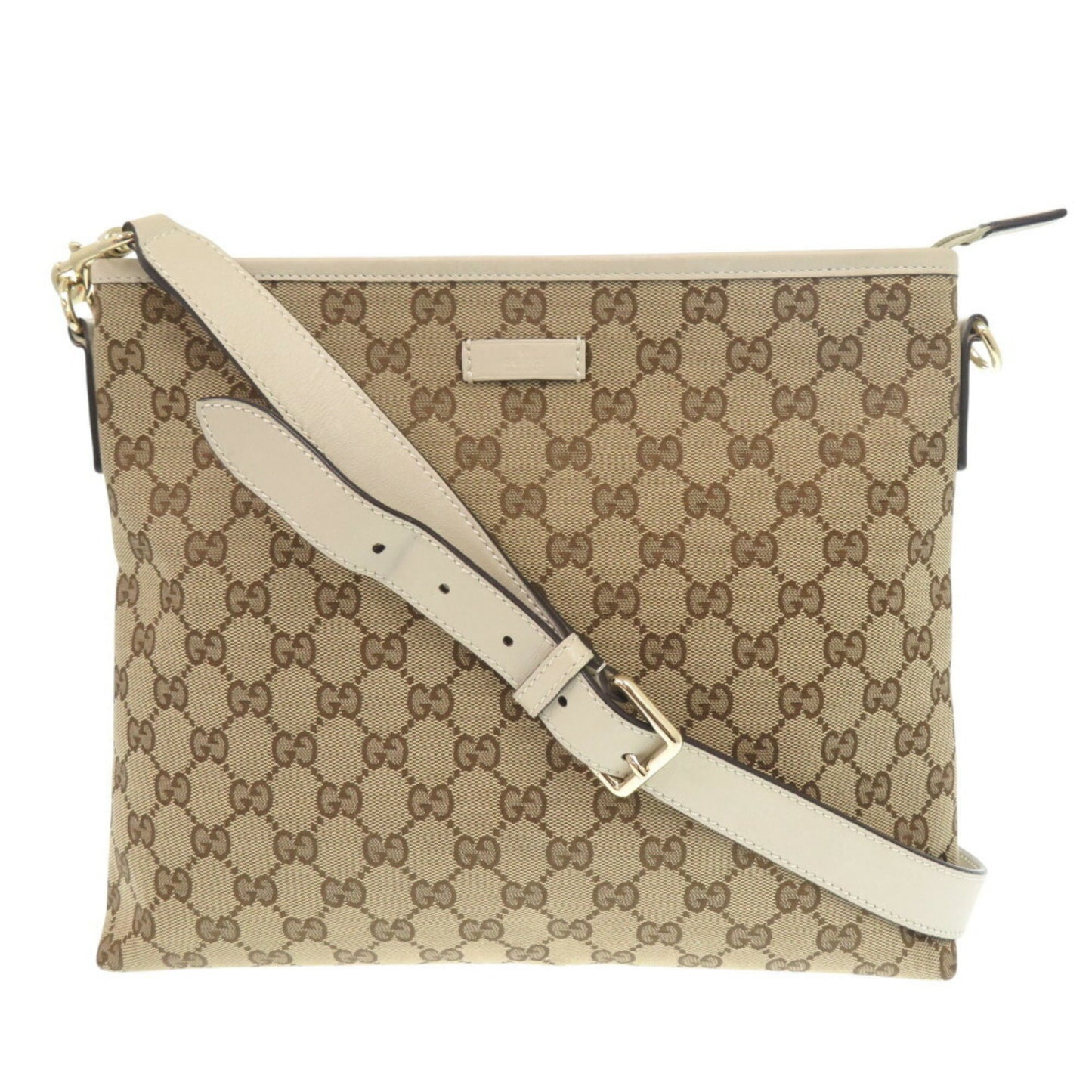 Gucci GG canvas Beige Canvas Shoulder Bag