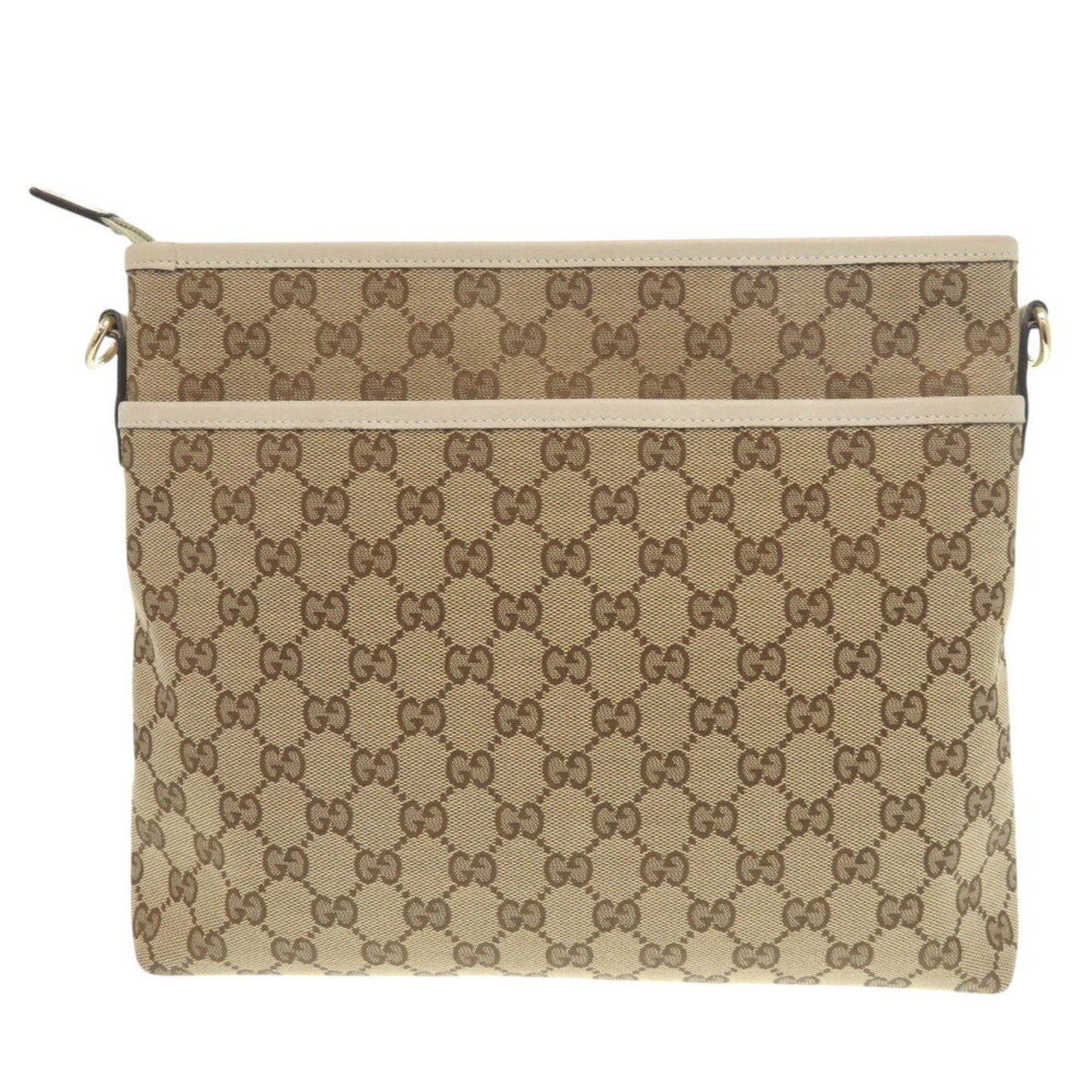 Gucci GG canvas Beige Canvas Shoulder Bag