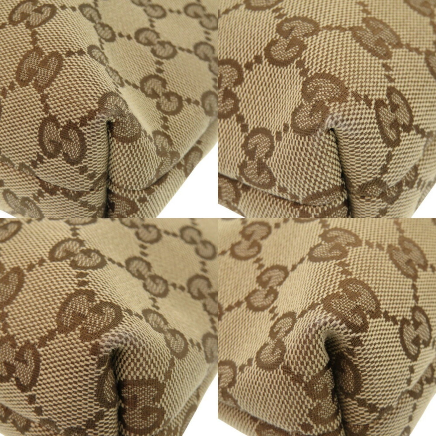 Gucci GG canvas Beige Canvas Shoulder Bag