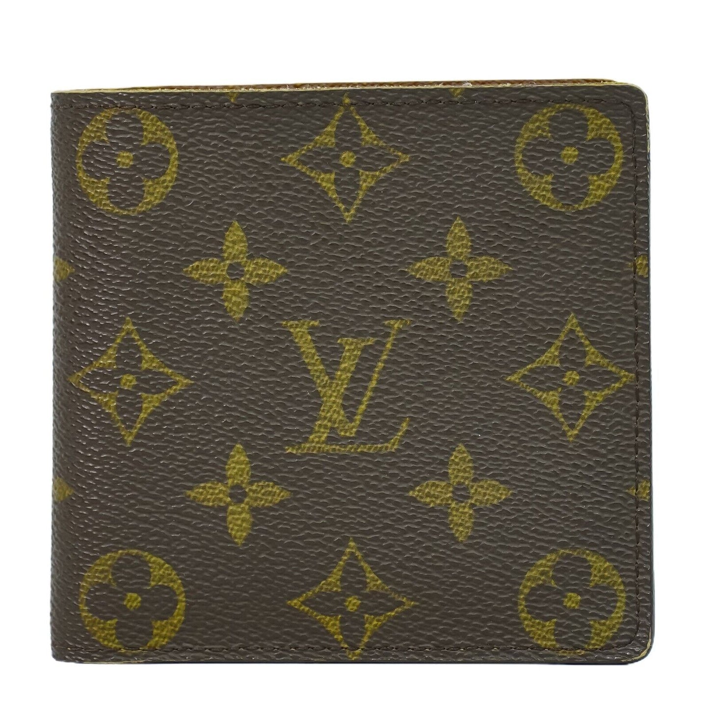 Louis Vuitton Marco Brown Canvas Wallet Accessories