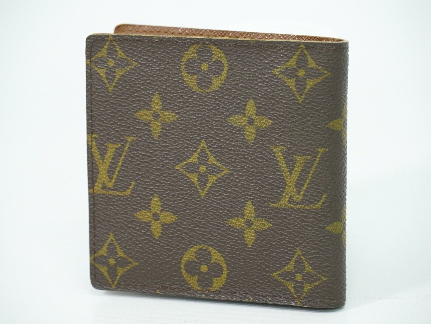 Louis Vuitton Marco Brown Canvas Wallet Accessories