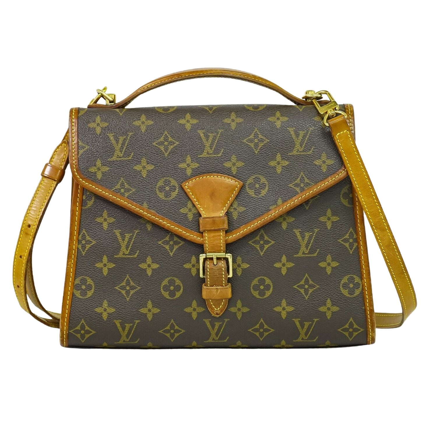 Louis Vuitton Bel Air Brown Canvas Hand Bag