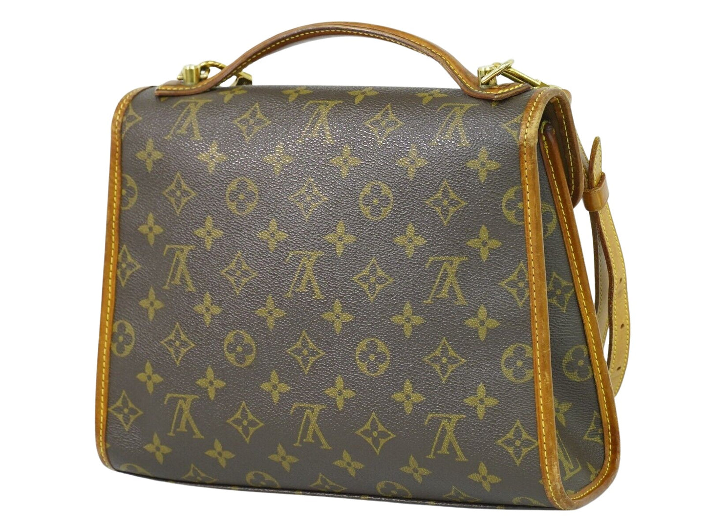 Louis Vuitton Bel Air Brown Canvas Hand Bag