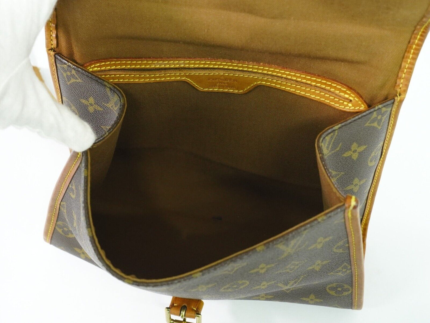 Louis Vuitton Bel Air Brown Canvas Hand Bag