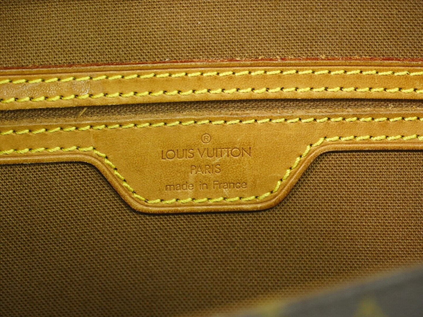 Louis Vuitton Bel Air Brown Canvas Hand Bag