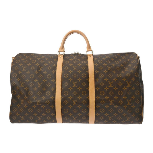 Louis Vuitton Keepall Bandoulière 60 Brown Canvas Travel Bag