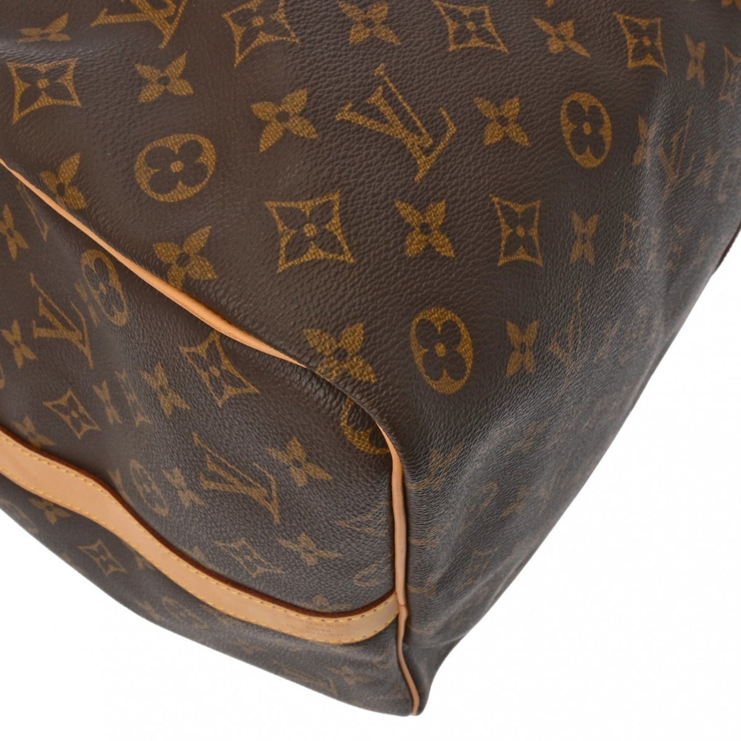 Louis Vuitton Keepall Bandoulière 60 Brown Canvas Travel Bag