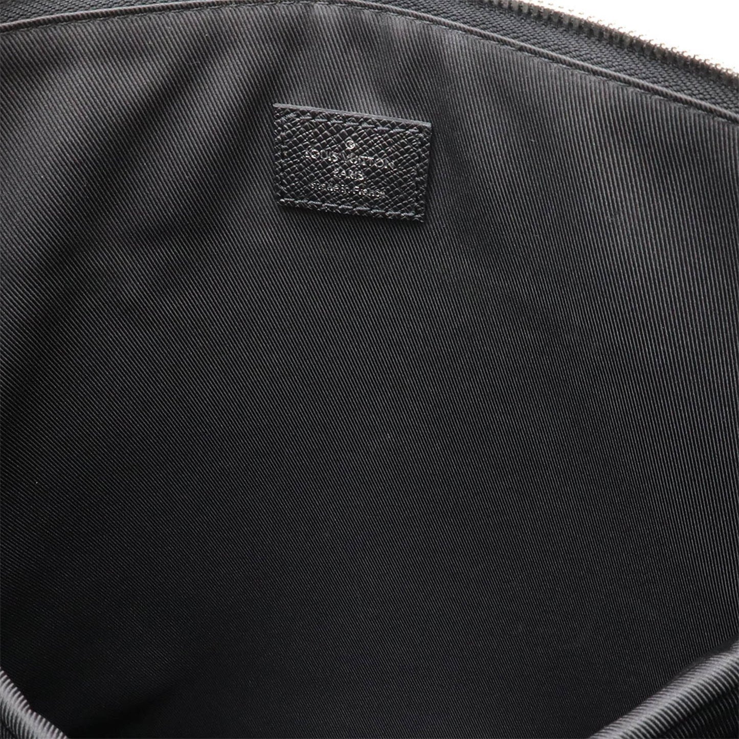 Louis Vuitton VERTICAL TOTE Black Leather Tote Bag