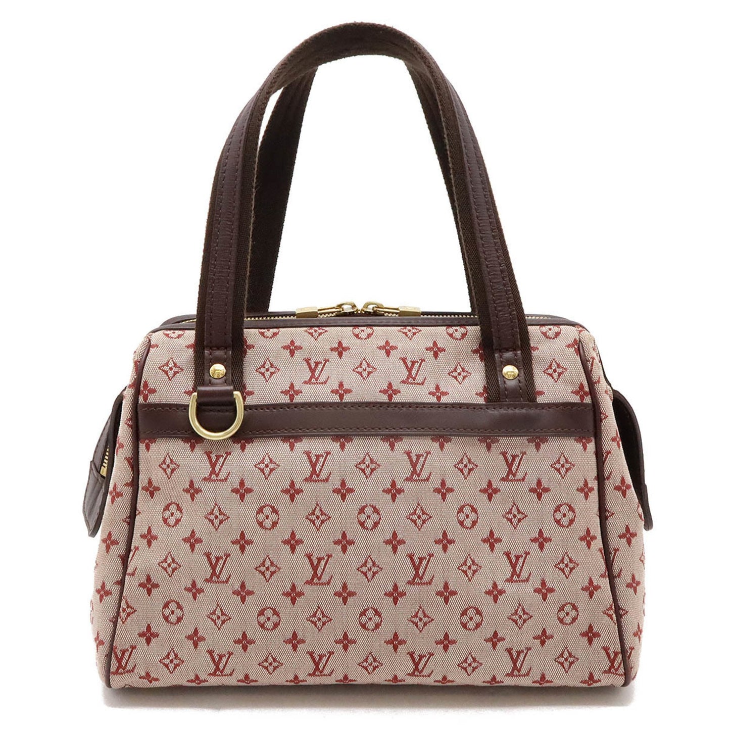 Louis Vuitton Josephine Pink Canvas Hand Bag