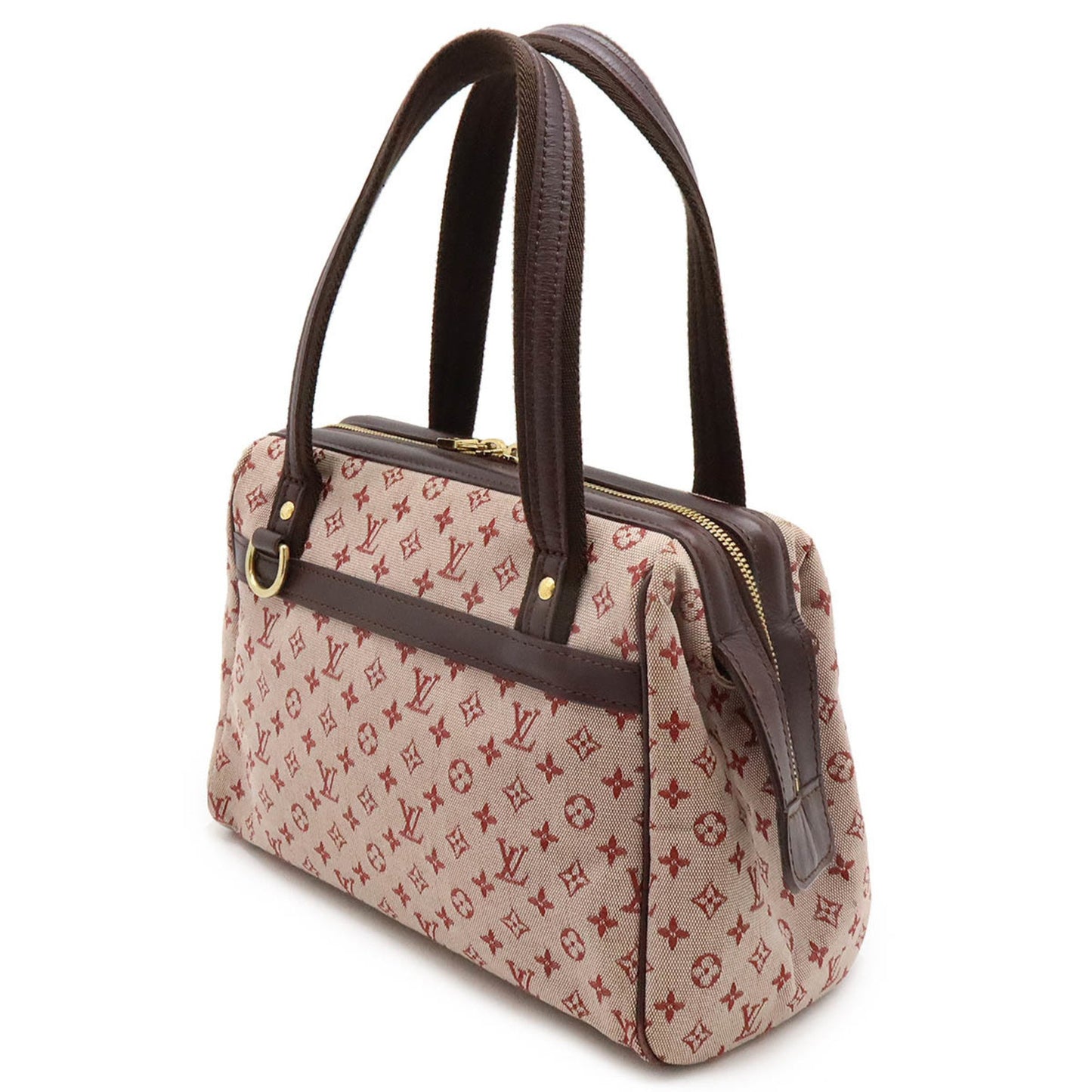 Louis Vuitton Josephine Pink Canvas Hand Bag