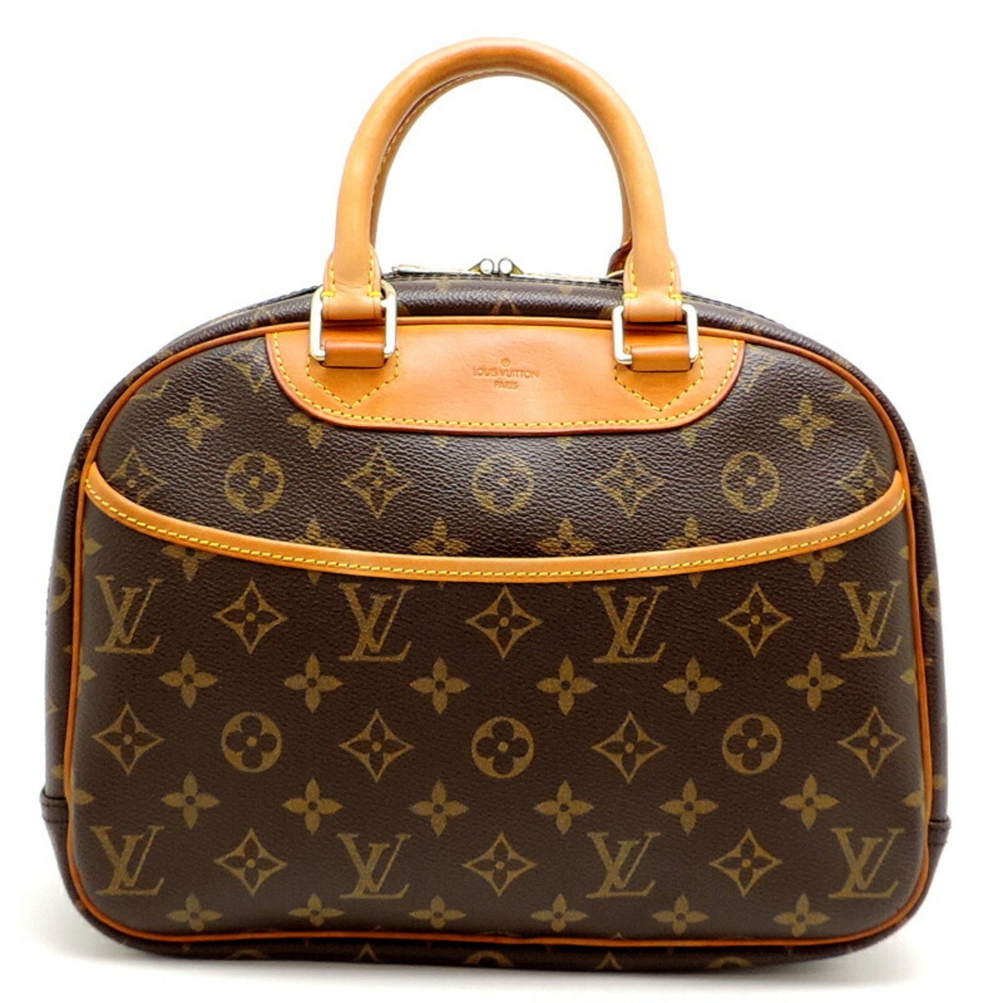 Louis Vuitton Trouville Brown Canvas Hand Bag