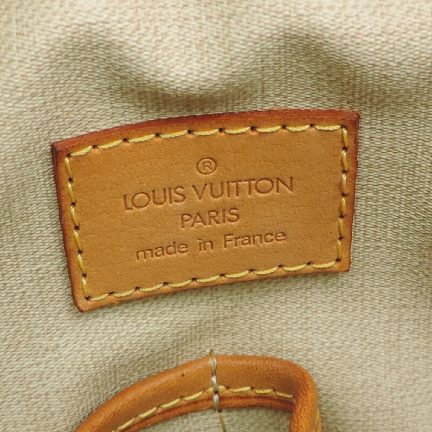 Louis Vuitton Trouville Brown Canvas Hand Bag