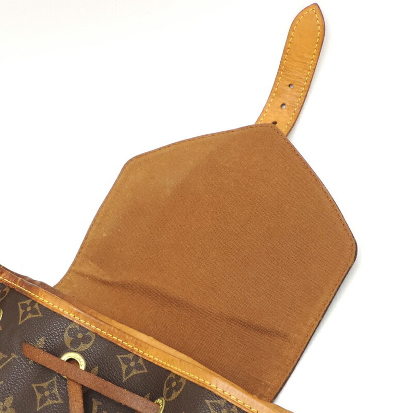 Louis Vuitton Montsouris GM Brown Canvas Backpack Bag