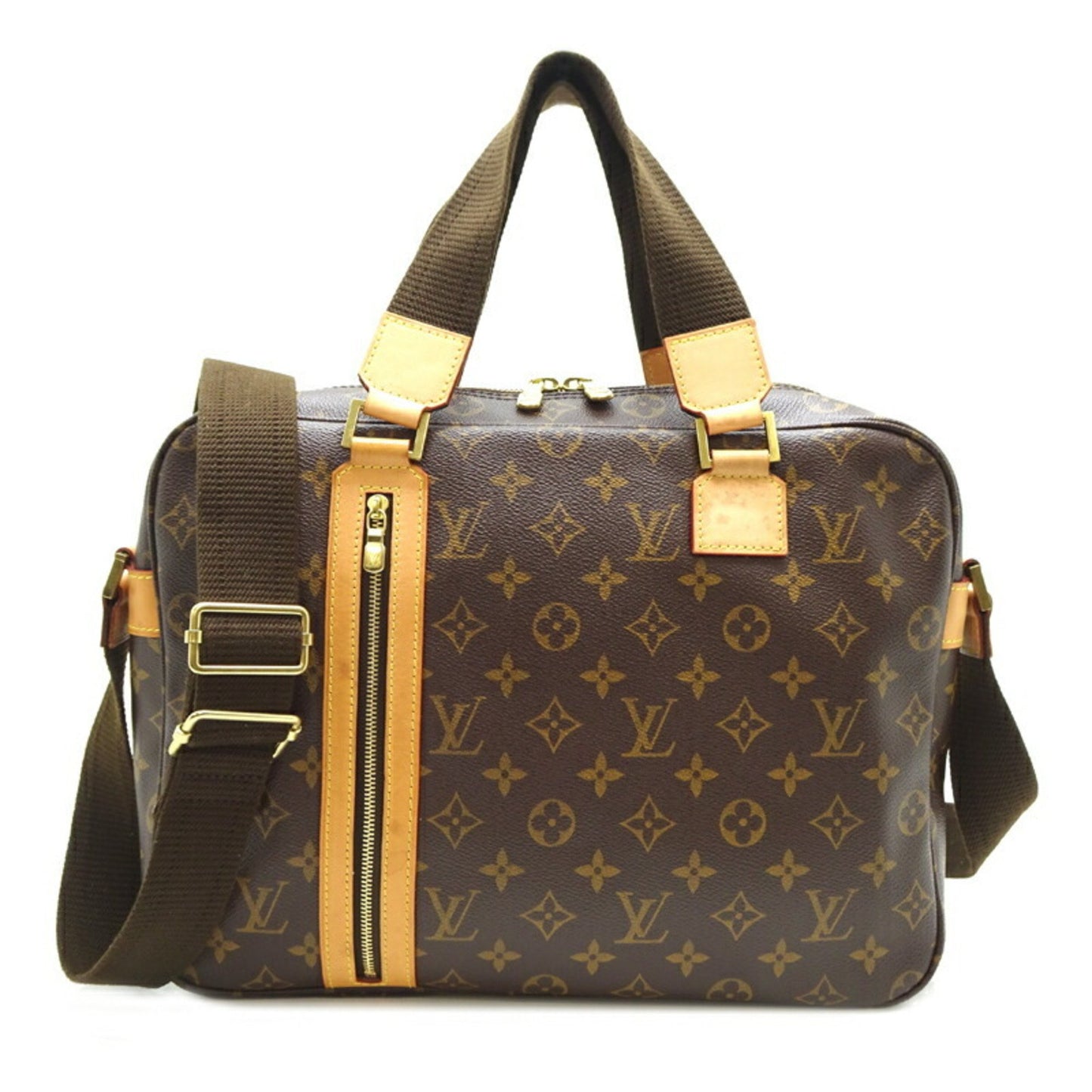 Louis Vuitton Bosphore Brown Canvas Hand Bag