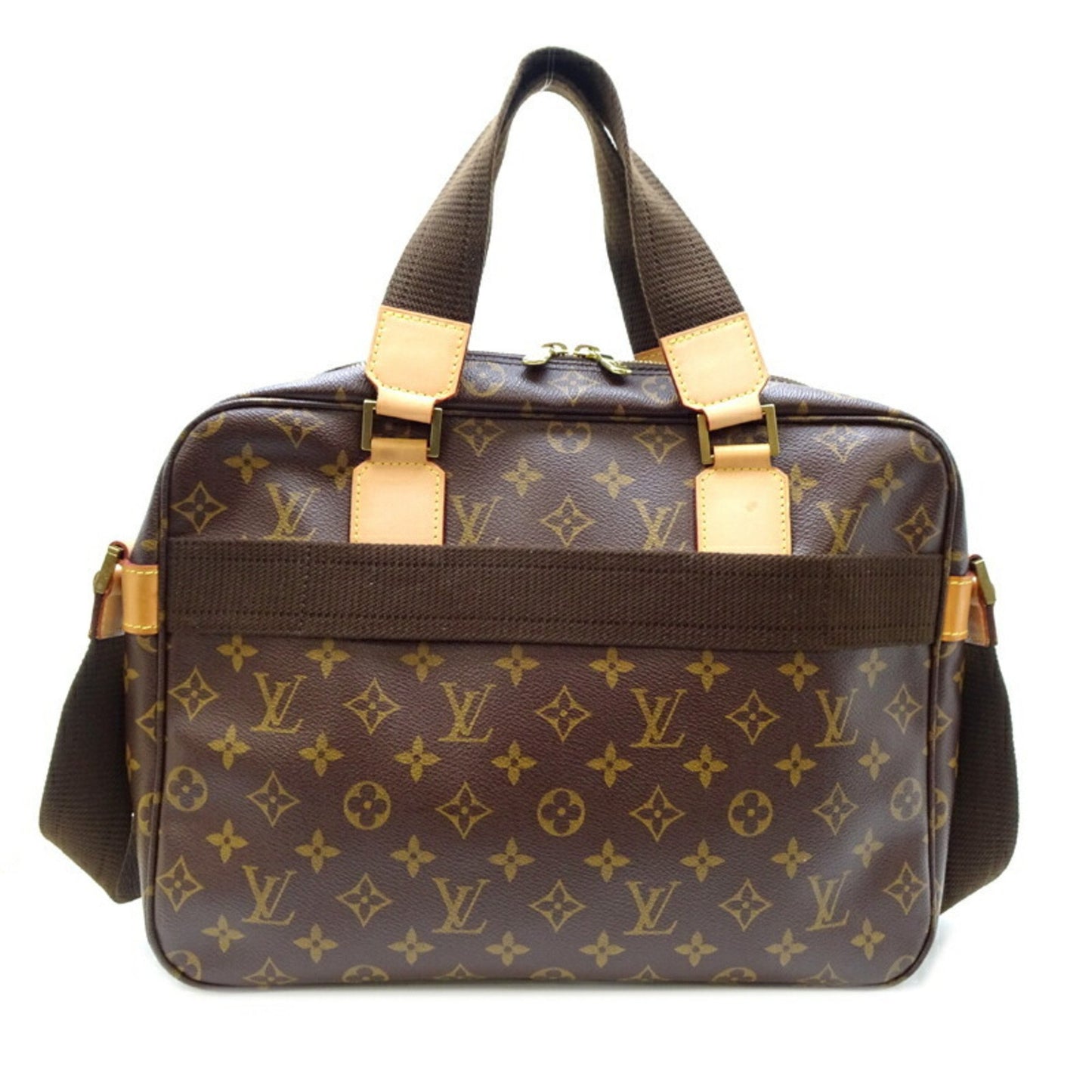 Louis Vuitton Bosphore Brown Canvas Hand Bag