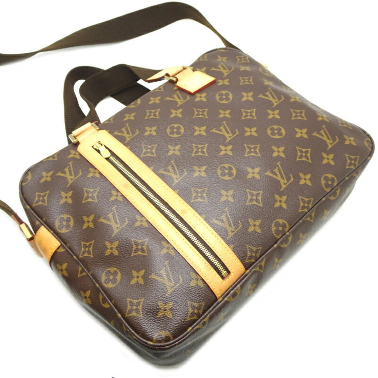 Louis Vuitton Bosphore Brown Canvas Hand Bag