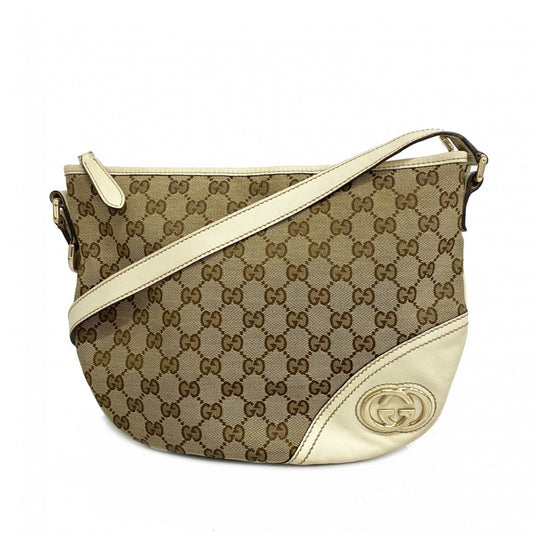 Gucci GG canvas Brown Canvas Shoulder Bag