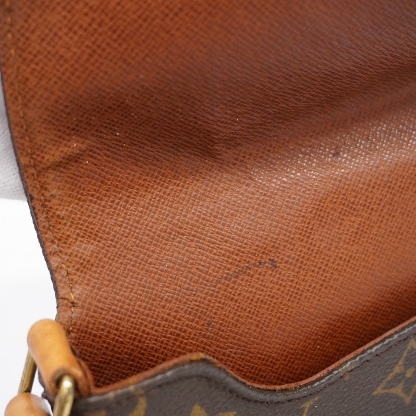 Louis Vuitton Musette Tango Brown Canvas Shoulder Bag