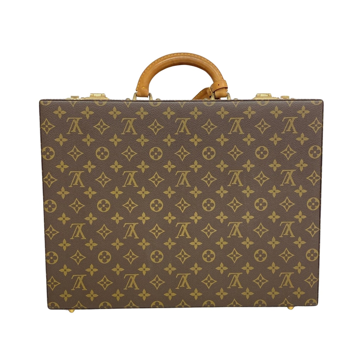 Louis Vuitton attache case Brown Canvas Briefcase Bag