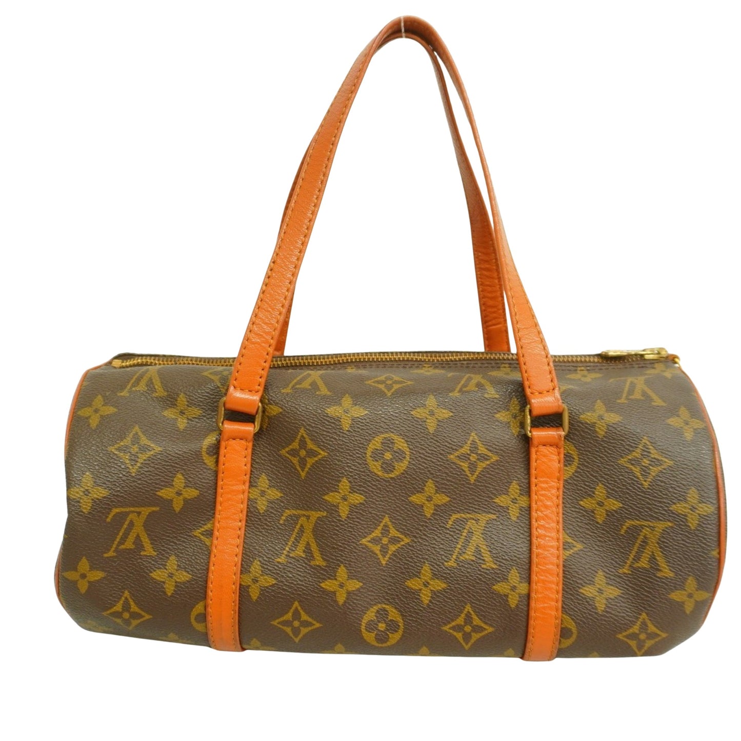 Louis Vuitton Papillon 30 Brown Canvas Shoulder Bag