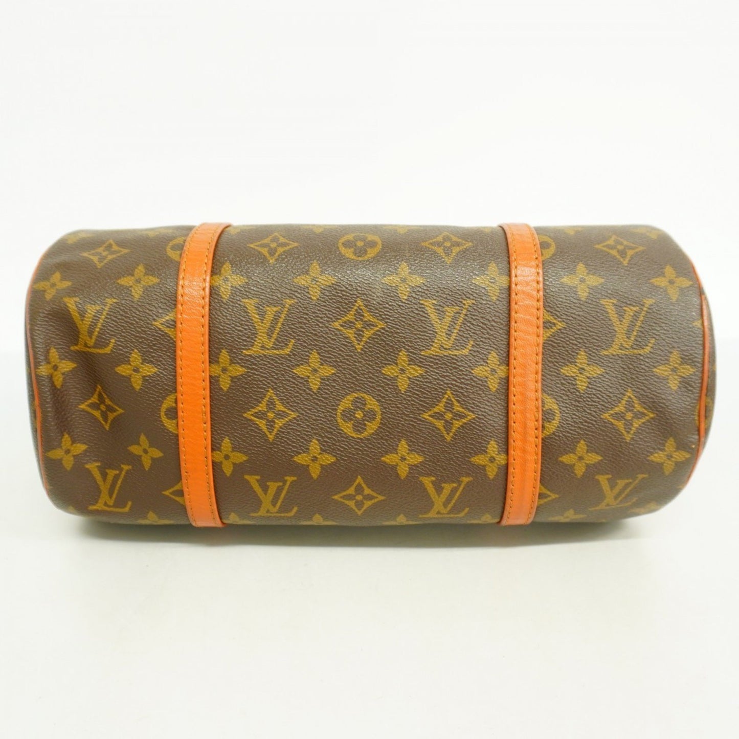 Louis Vuitton Papillon 30 Brown Canvas Shoulder Bag