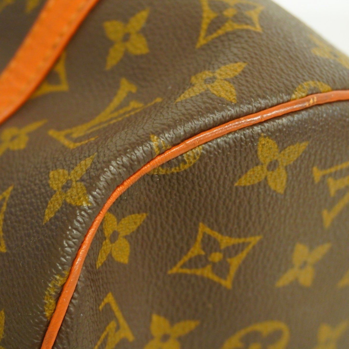 Louis Vuitton Papillon 30 Brown Canvas Shoulder Bag