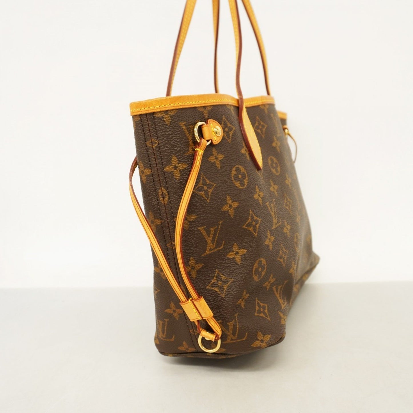 Louis Vuitton Neverfull PM Brown Canvas Tote Bag