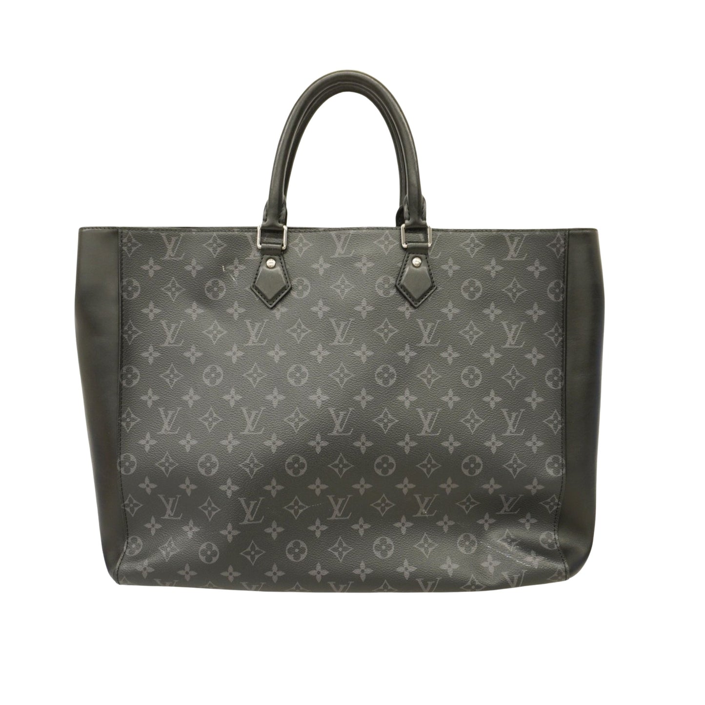 Louis Vuitton Eclipse Black Leather Tote Bag