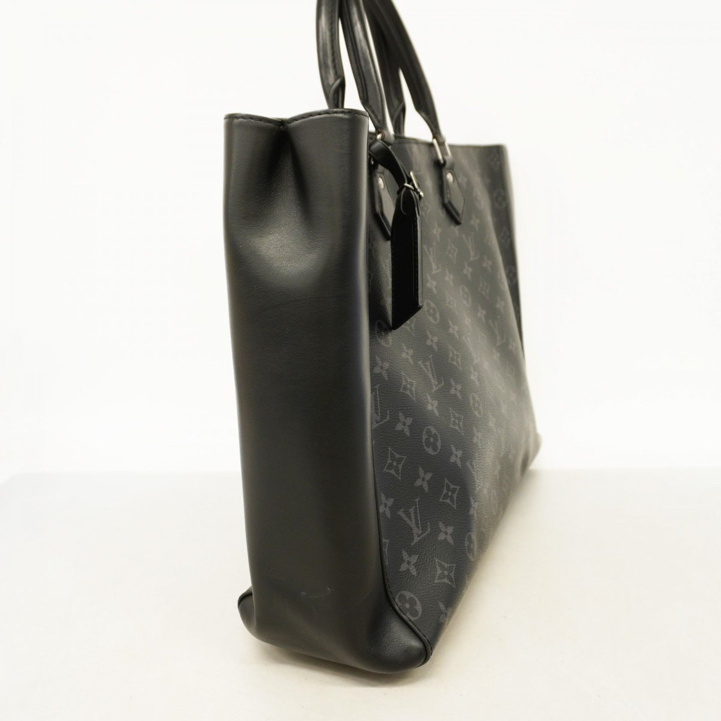 Louis Vuitton Eclipse Black Leather Tote Bag