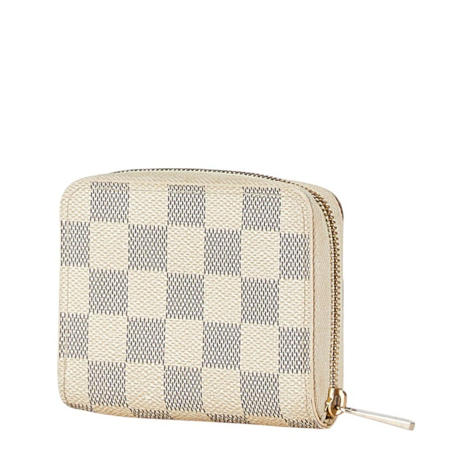 Louis Vuitton Portefeuille zippy White Canvas Wallet Accessories