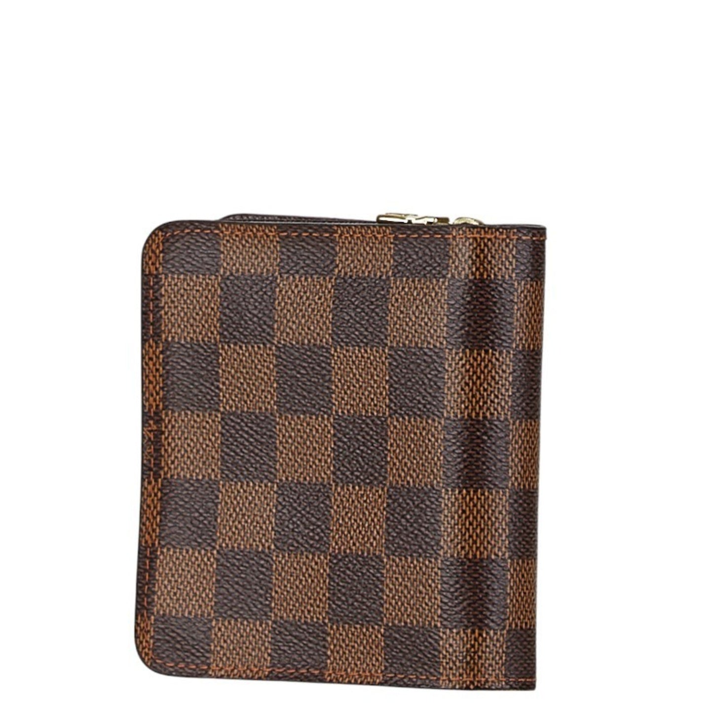 Louis Vuitton Compact zip Brown Canvas Wallet Accessories