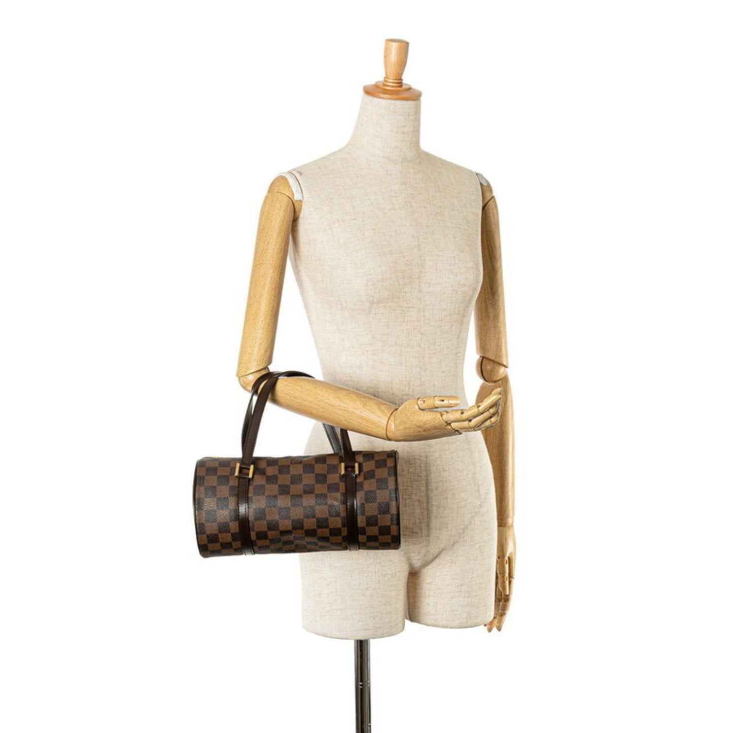 Louis Vuitton Papillon 26 Brown Canvas Hand Bag