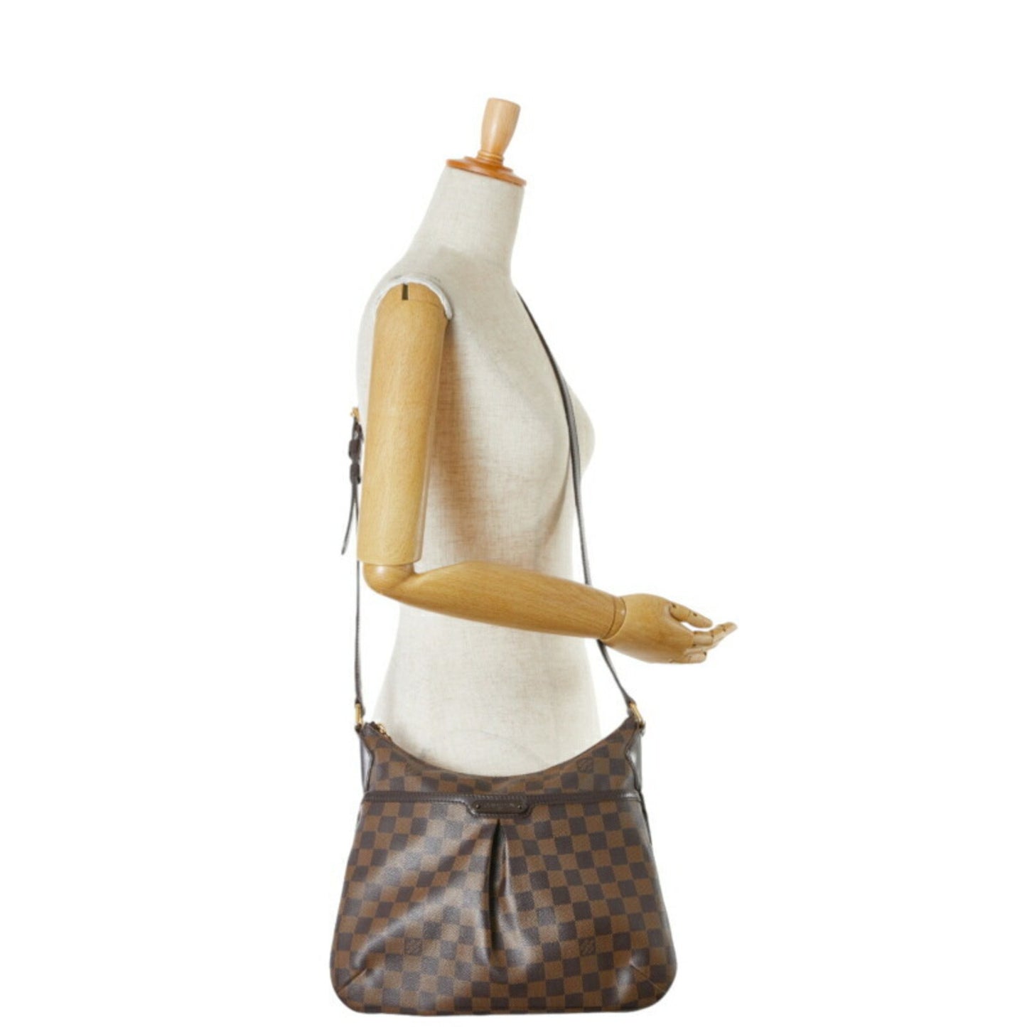 Louis Vuitton Bloomsbury Brown Canvas Shoulder Bag