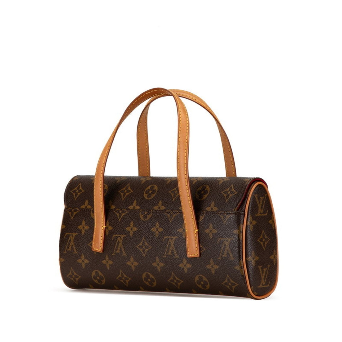 Louis Vuitton Sonatine Brown Canvas Hand Bag