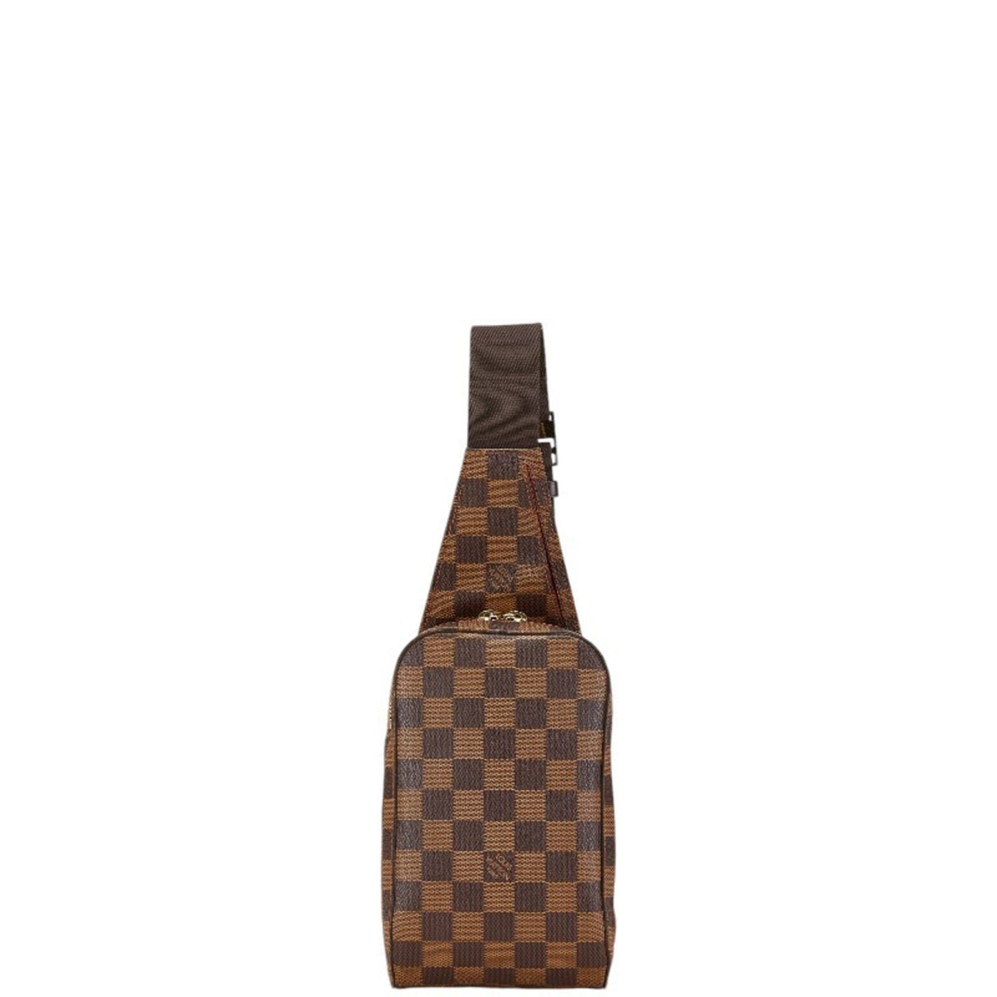 Louis Vuitton Geronimos Brown Canvas Shoulder Bag